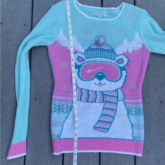 Holiday Hype Women’s Snow Bear Ski / Snowboard Winter Sweater Size Small - Picture 9 of 9